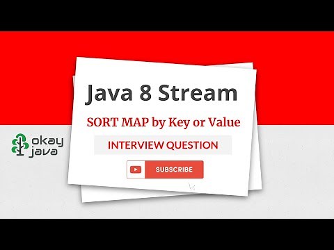 java 8 stream sort a hashmap | sort hashmap | stream function to sort map | interview | okay java