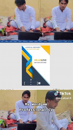 Create a Professional CV in MS Word