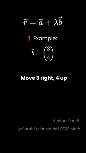 Confused by λ in Vector Equations? Position, Direction & λ Explained | 9709 Paper 3