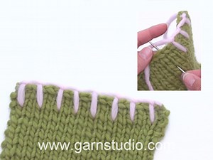 How to sew blanket stitches (buttonhole stitches)