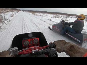 POLARIS 650 TRIPLE MOD Bastard on a vintage ride