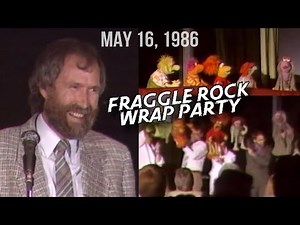 Fraggle Rock Wrap Party, Jim Henson speaking and Fraggle performance (1986)