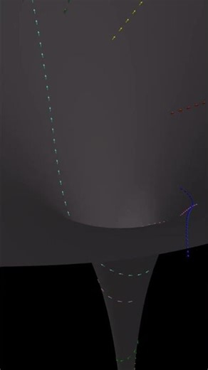 Geodesics near a singularity