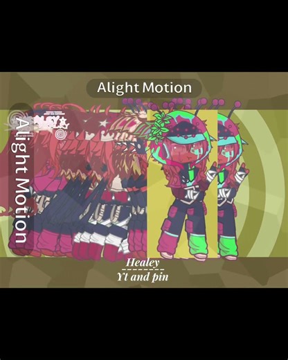 Looping the rooms //alight motion ruined it😭// #forsaken #gacha #drawing #trending