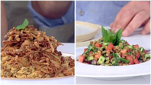 3K views · 13 reactions | أعدّ الشيف موسى الأحمد في هذه الحلقة من Ramadan Talk شوربة اللبن مع اللحمة، طبق المجدرة على الطريقة الفلسطينية وسلطة الخضار مع العدس MorningTalk #LBCI #LBCILebanon #لاقينا #Ramadan_Talk | LBCI Lebanon | Facebook