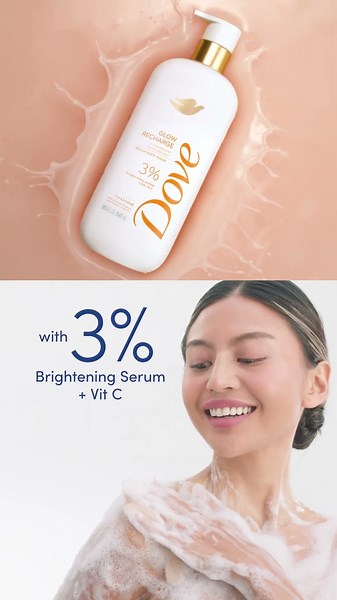 NEW Dove Serum Shower Collection