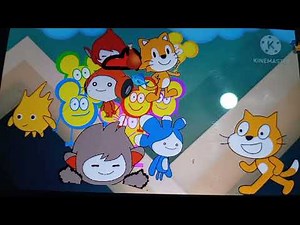 scratch cat and friends fight cloud