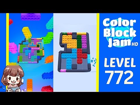Color Block Jam Level 772 Solution Walkthrough