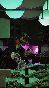 who won? no misses for me 🌹🎃♠️🍑🐇 #halloween #halloweenparty #timburton #corpsebride #nightmarebeforechristmas #costumeparty #madhatter | April Lockhart