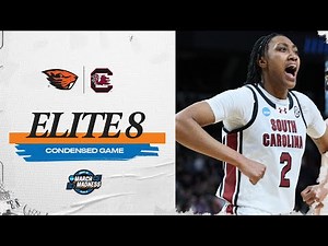 South Carolina vs. Oregon State - Elite Eight NCAA tournament extended highlights