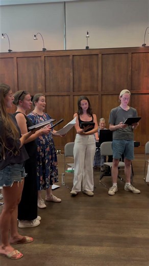 Hear our brilliant Apprentices in rehearsal for their final recital tonight