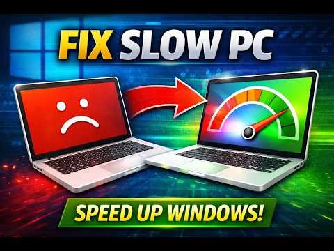 How to Fix Slow PC in Windows 10 & 11 Speed Up Your Computer