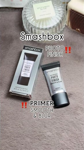 Smashbox mini primer unboxing & swatch review 💄✨ smashbox primer review 🫶🏻 #makeup #shorts