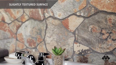 Merola Tile Canet Oxido 17 in. x 17 in. Porcelain Floor and Wall Tile (12.24 sq. ft./Case) FEM18CAOX