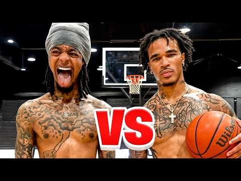 Plaqueboymax vs Flight 1v1 Basketball!