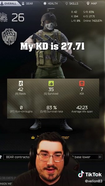 Escape from Tarkov Progress Reset and Stats