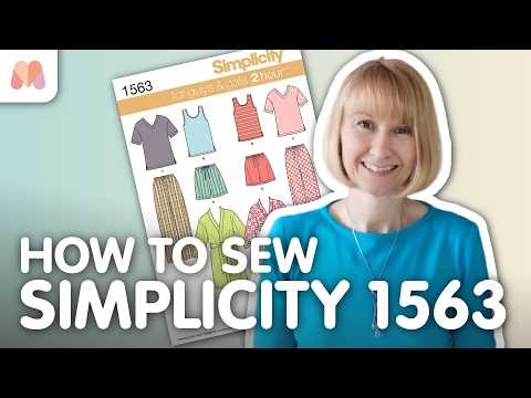 How to Make a Tie Waist Robe | Simplicity 1563 Sewalong