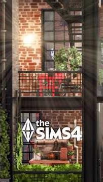 Modern Industrial Home | The Sims 4 Stop Motion Build | No CC