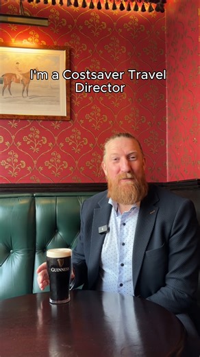 We set Travel Director Jon the ultimate Irish drinking challenge - splitting the G on his pint of Guinness. How do you rate his attempt out of 10? 🤔 🍺 | Costsaver Tours