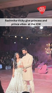 33K views · 143 reactions | Rashmika Mandanna and Vicky Kaushal at the show for Falguni Shane Peacock on FDCI India Couture Week 2024 Finale. Rashmika and Vicky looked straight out of a fairy tale in gorgeous Indian outfits. #ICW #fashionshow #fashion | India Today | Facebook