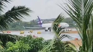 31K views · 70 reactions | "The airport witnessed a runway excursion earlier today with FedEx flight 5033 arriving from Bengaluru. The aircraft was towed away from the runway, no disruption caused," Chhatrapati Shivaji Maharaj International airport PRO said. | The Times of India | Facebook