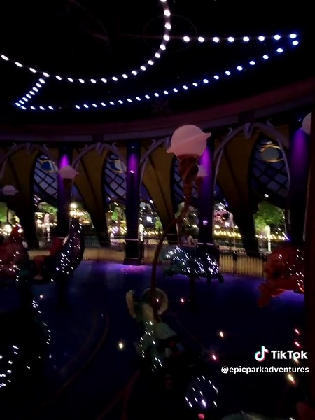 Constellation Carousel at Epic Universe. #rpicuniverse #universalstudios #florida