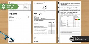 AQA GCSE Biology Paper 1 Foundation