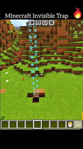 Minecraft Invisible trap 🤯🔥 #equipou #minecraft