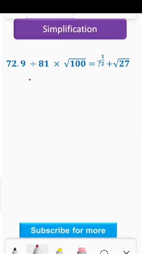 Example Of Simplification | Quant Questions #shorts #example #simplification