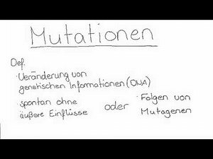 Genmutationen | Biologie | Genetik