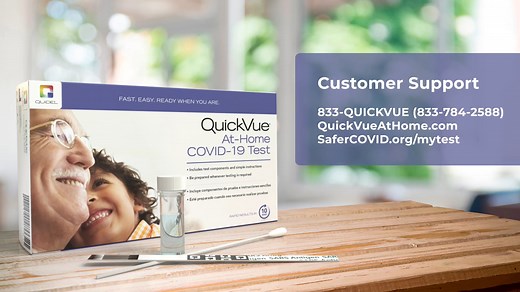 QuickVue Say Yes! COVID Test Instructional Video