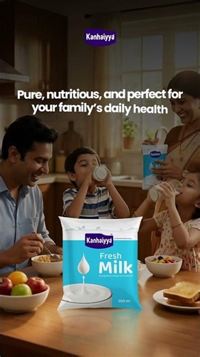 Kanhaiyya’s Fresh Milk | Pure, Nutritious & Farm-Fresh Goodness Everyday
