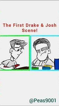 The First EVER Drake & Josh Scene! #drakeandjosh #nickelodeon #drawing #art