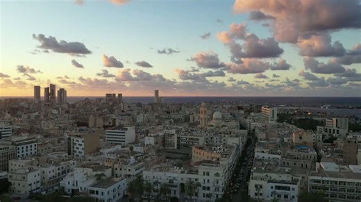 Tripoli, Libya: Drone views of old and new architecture