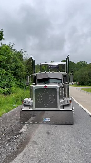 #truckertok #livestockhauler #peterbilt #peterbilt389 #bullhauler #livestock #cattle #ebytrailers #fypシ #fyp #leftlanegang #trucker