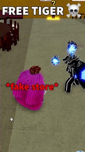 OMG ! I Got Free Tiger☠️ + Light VS Kitsune #bloxfruit #roblox