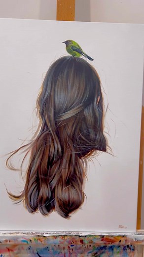 Learn How to Paint Beautiful Hair in 4 Easy Steps