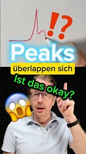 😱 Deine HPLC-Peaks überlappen⁉️ Ist das okay?