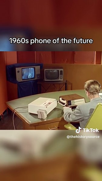 A look back to the early 1960s and predictions on the future of the telephone and the possibility of video calls. This 1963 clip predicts video calling as “TV telephone,” and while they got the name wrong it’s surprisingly accurate in terms of its different uses. Video source: BritishPathe #history #1960s #technology #innovation #retro #historytok #learnontiktok #vintage #nostalgia #historical