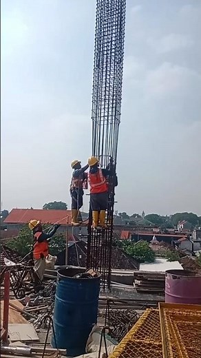Column Rebar Splicing for High-Rise Building Structure