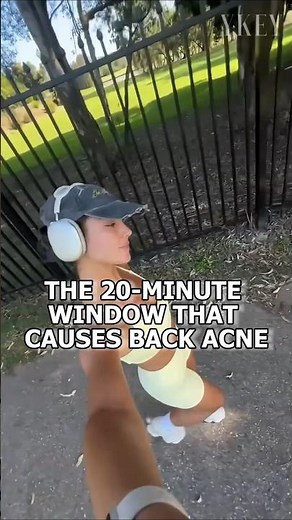 The 20 Minute Window That Causes Back Acne