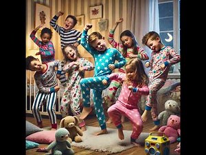 "Pajama Party Dance - Kids' Fun Dance Moves in Colorful Pajamas!