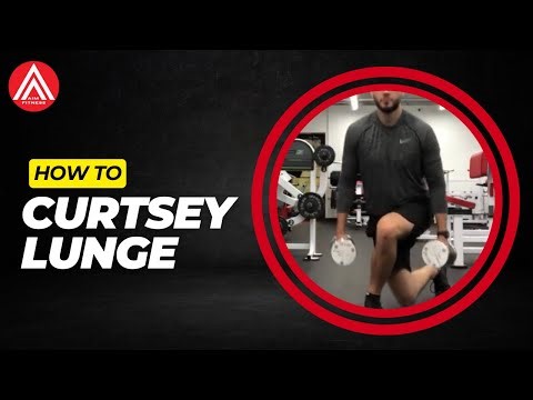 DB Curtsey Lunge