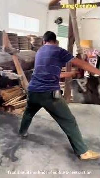 Traditional methods of edible oil extraction