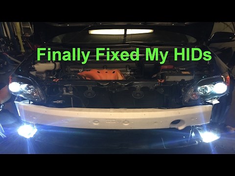 How to fix your HIDs from flickering or not turning on