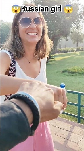 😱russian girl ||russian girl prank tajmahal ✅ Wait for end 😱#trending #2025 #prank #russiangirl