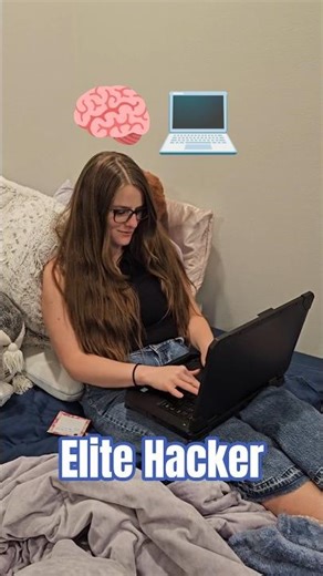 Every Hacking Scene Ever 💻🧠 #hacking #comedy #skit