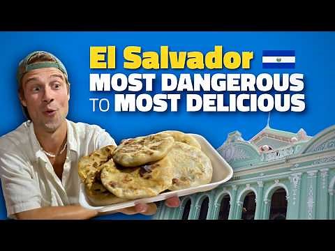 Eating the TOP 9 Dishes in El Salvador 🇸🇻 (Food Tour)