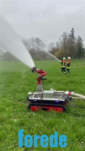 Forede Remote Control Fire Monitor For Fire Robot#forede #firefighting #firemonitor #watermonitor