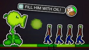 Steam Workshop::I simulated Plants Vs zombies in People playground using AI